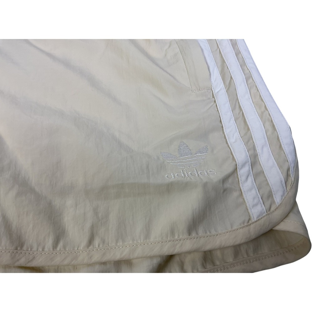Adidas Originals Men's XS Sprinter Shorts Cream White 3 Stripe New With Tags - Picture 5 of 12